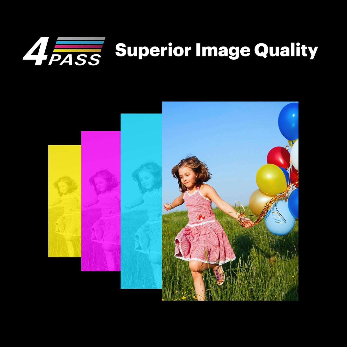 Mini 2 Retro 4PASS Portable Photo Printer, 2.1X3.4 Inches, 68 Sheets Bundle, White