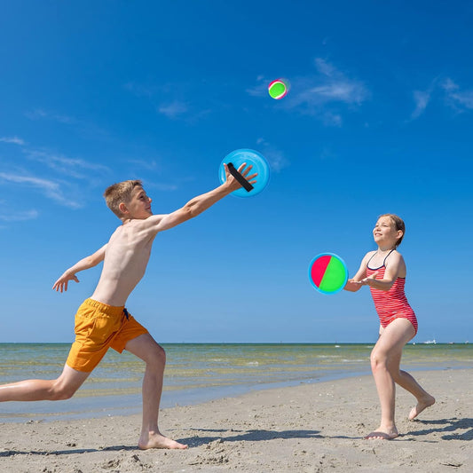 Toss and Catch Ball Game Outdoor Toys for Kids Games Beach Pool Toys Outdoor Yard Games for 3 4 5 6 7 8+ Year Old Boys Girls Birthday Valentine'S Day Gift Easter Basket Stuffers (Upgraded)