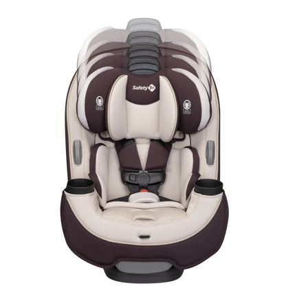 Grow and Go All-In-One Convertible Car Seat, Dunes Edge,